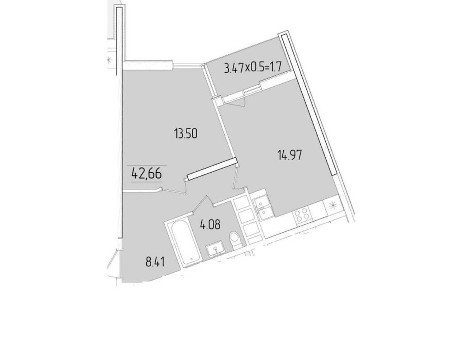 Продажа однокомнатной квартиры в Одессе, на ул. Краснова, район Хаджибейский фото 1