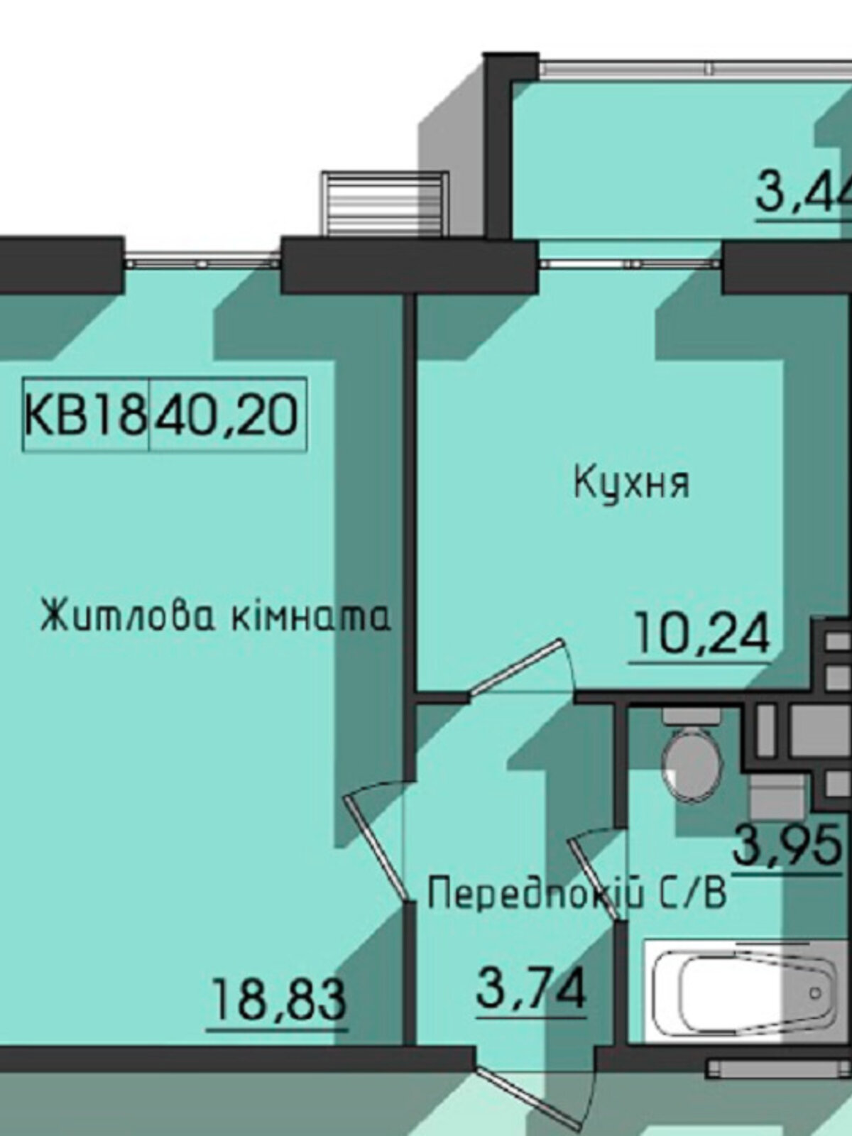 Продажа однокомнатной квартиры в Одессе, на ул. Космонавтов, район Хаджибейский фото 1