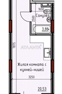Продажа однокомнатной квартиры в Одессе, на ул. Радостная, район Хаджибейский фото 2