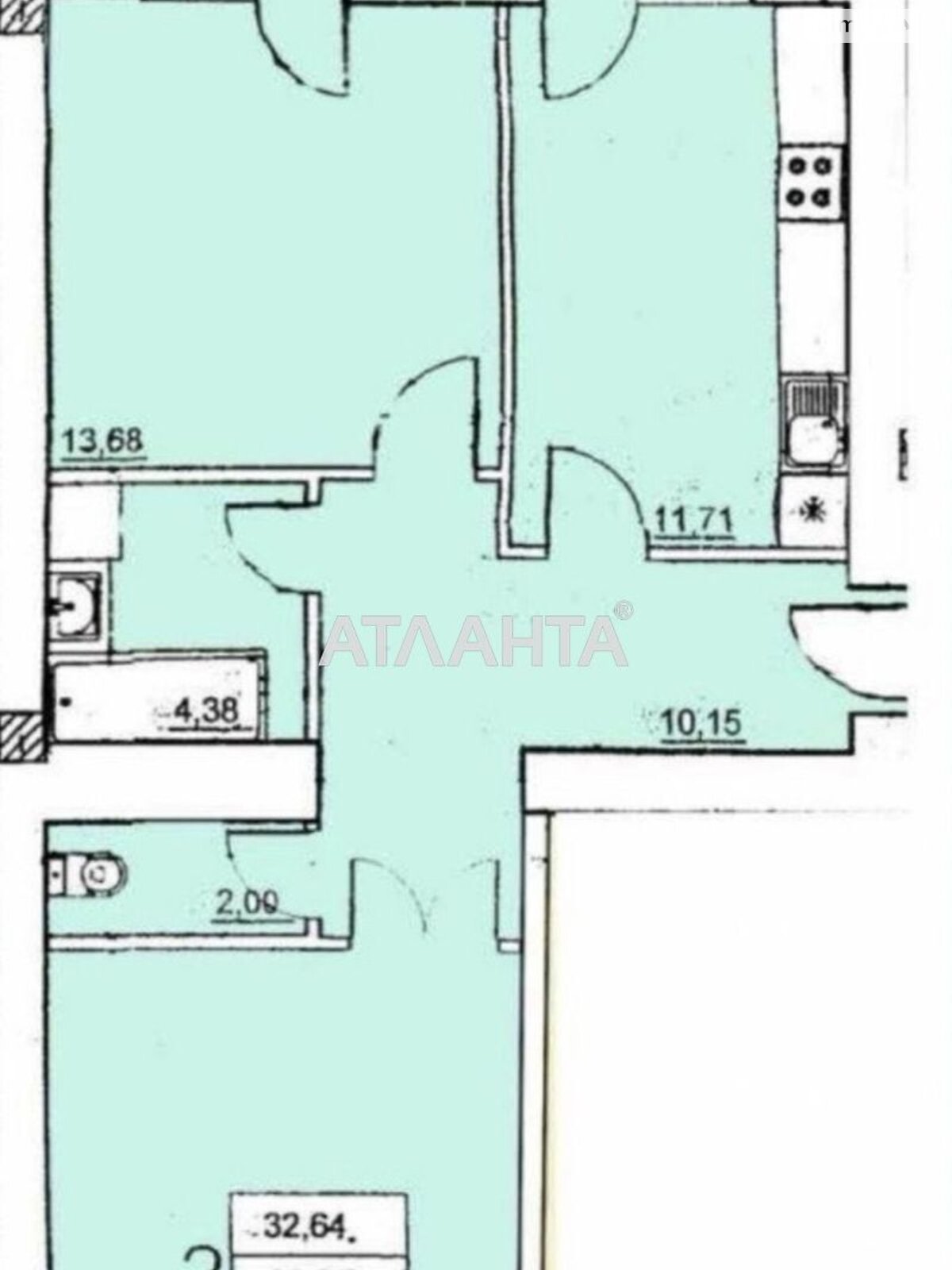 Продажа двухкомнатной квартиры в Одессе, на ул. Шота Руставели, район Хаджибейский фото 1