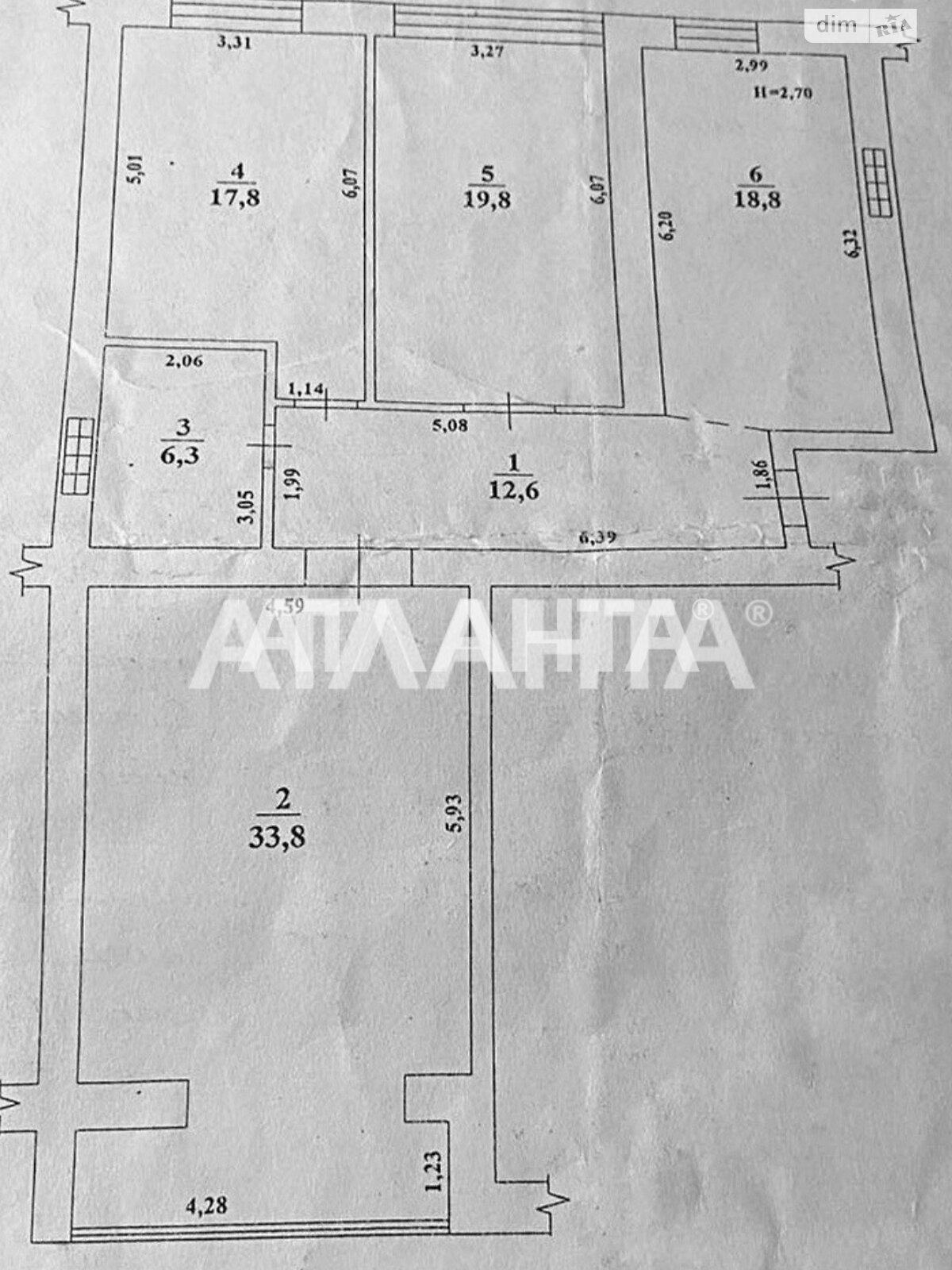 Продаж трикімнатної квартири в Одесі, на вул. Старицького, район Хаджибейський фото 1 Продаж трикімнатної квартири в Одесі, на вул. Старицького, район Хаджибейський фото 1