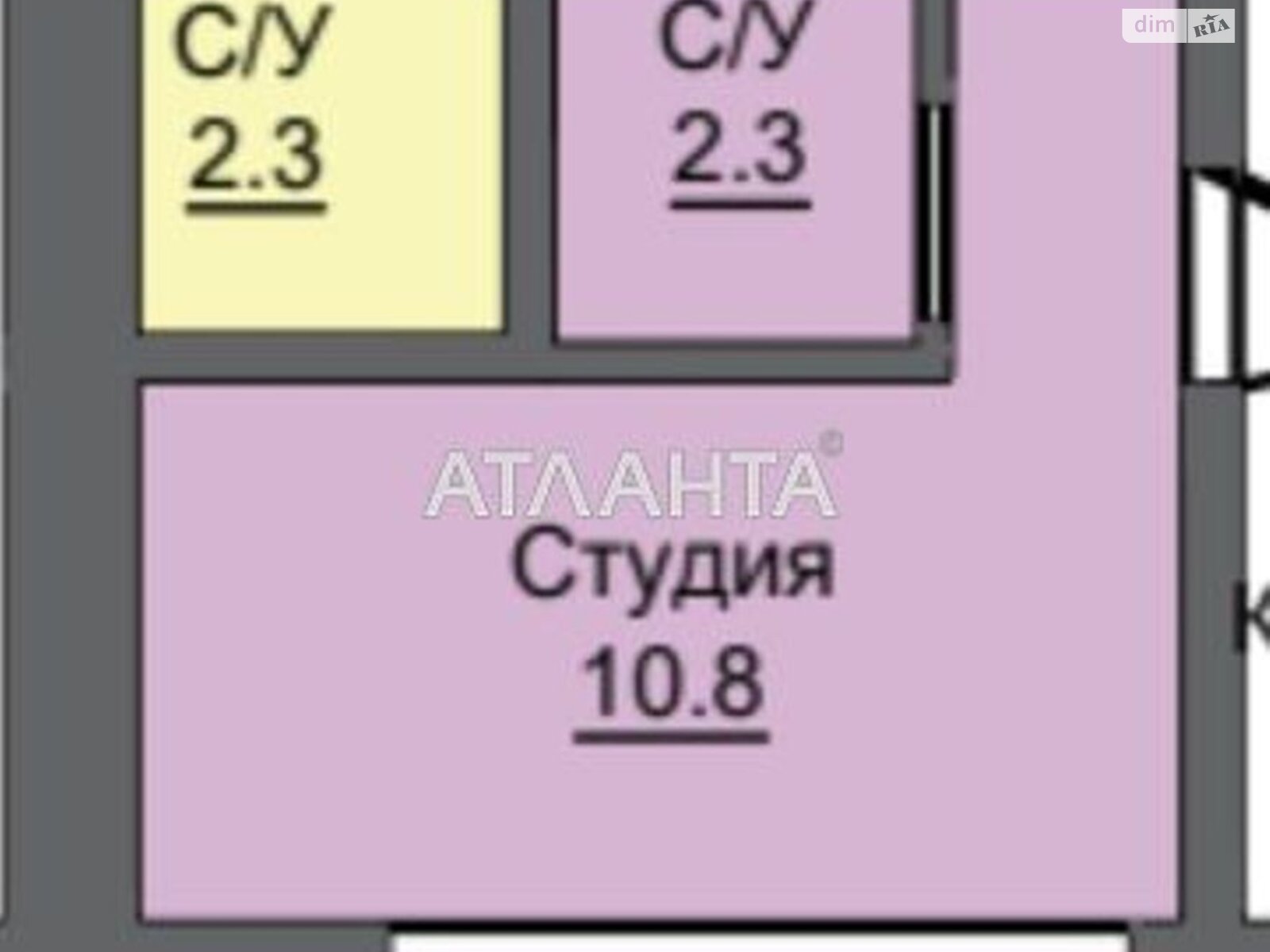 Продаж однокімнатної квартири в Одесі, на пров. Будівельний, район Хаджибейський фото 1