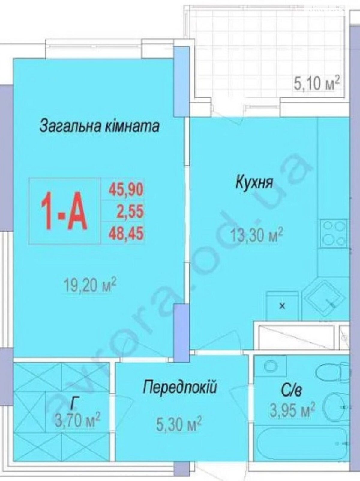 Продажа однокомнатной квартиры в Одессе, на ул. Героев Крут, район Хаджибейский фото 1 Продажа однокомнатной квартиры в Одессе, на ул. Героев Крут, район Хаджибейский фото 1