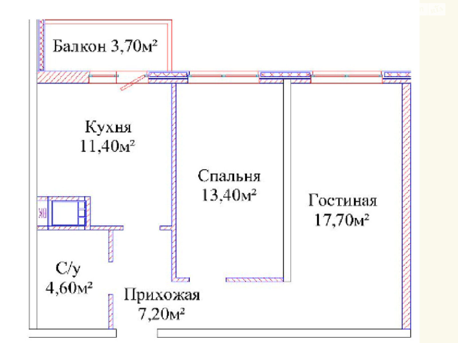 Продажа двухкомнатной квартиры в Одессе, на ул. Михайловская 8, район Хаджибейский фото 1