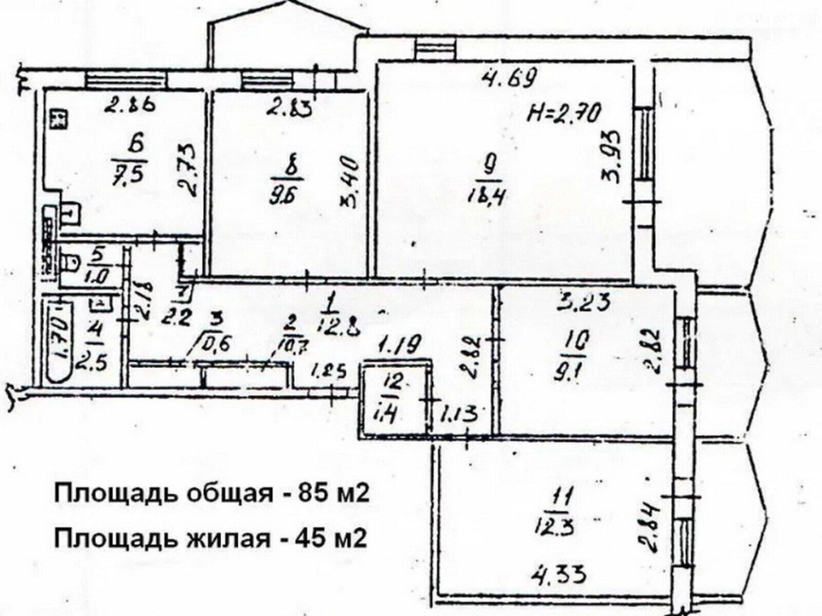 Продаж чотирикімнатної квартири в Одесі, на вул. Академіка Корольова 83, район Київський фото 1