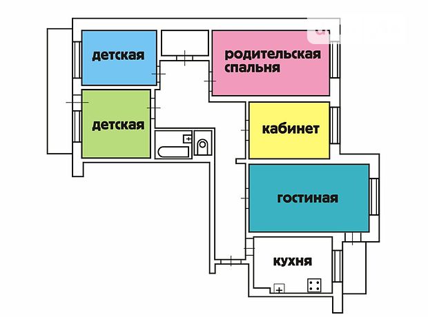 Продажа квартиры, 5 ком., Одесса, р‑н. Киевский, Академика Королева улица, дом 64Б Продажа квартиры, 5 ком., Одесса, р‑н. Киевский, Академика Королева улица, дом 64Б