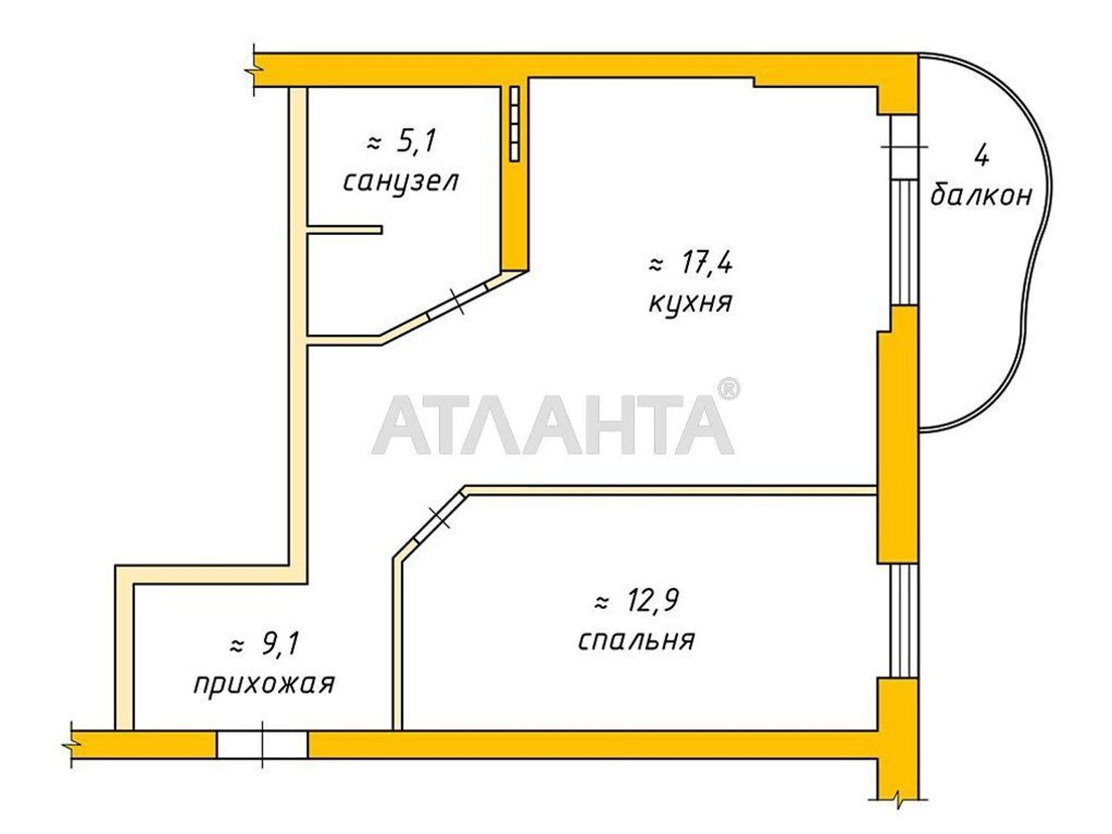 Продажа однокомнатной квартиры в Одессе, на ул. Академика Вильямса, район Киевский фото 1