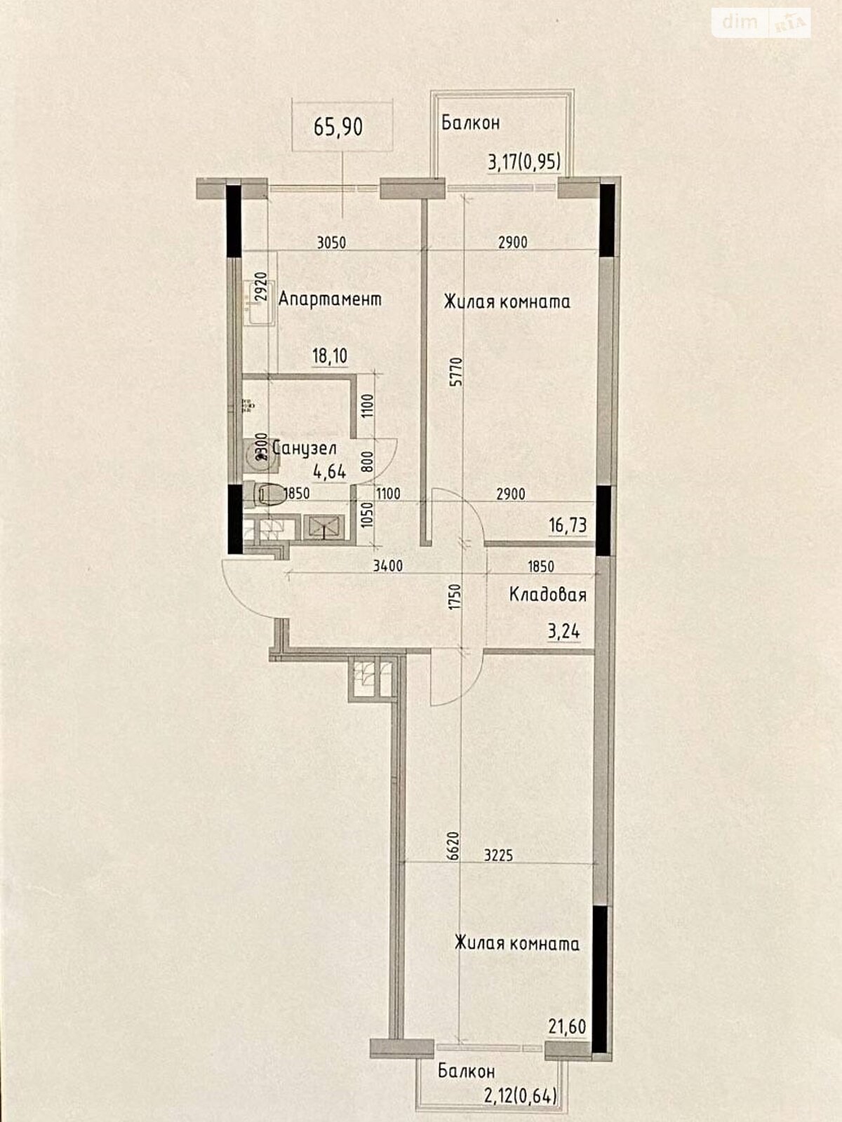 Продажа двухкомнатной квартиры в Одессе, на ул. Дачная 28, район Киевский фото 1