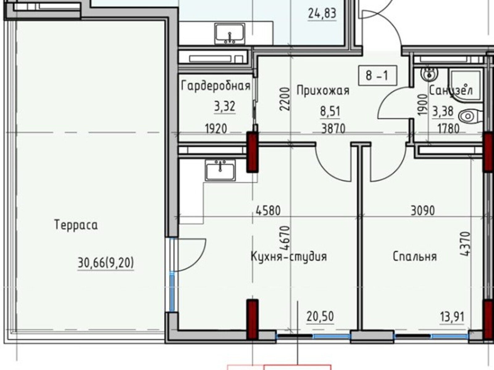 Продажа однокомнатной квартиры в Одессе, на ул. Дмитрия Донского 59, район Киевский фото 1