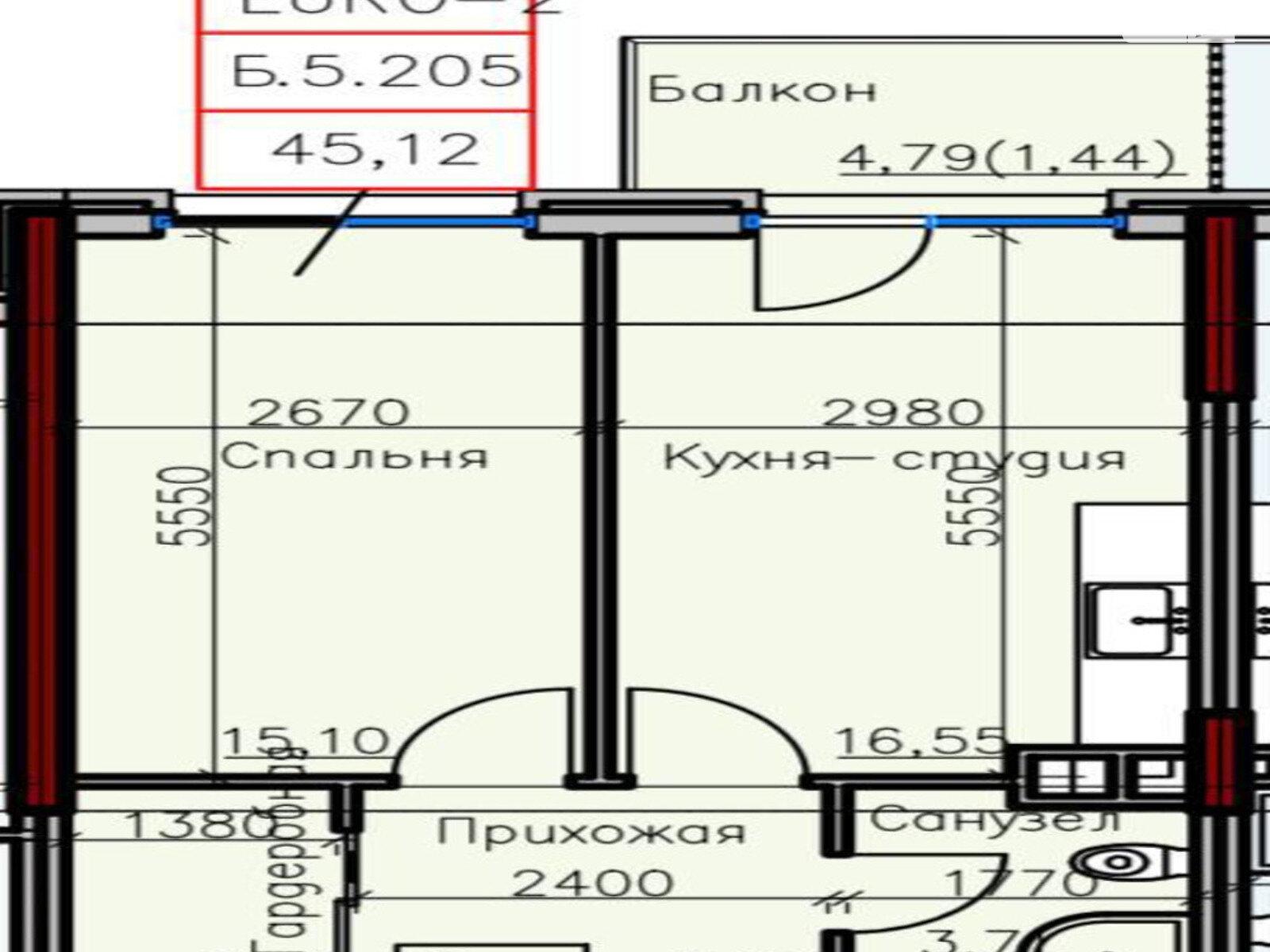 Продажа однокомнатной квартиры в Одессе, на ул. Дмитрия Донского 59, район Киевский фото 1