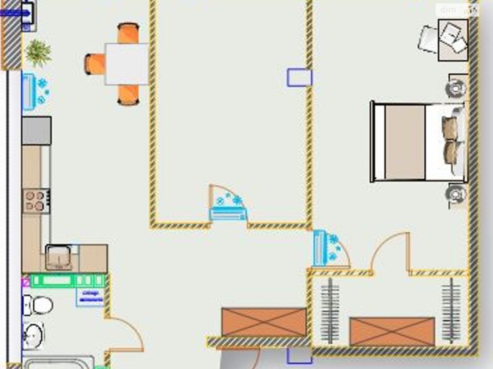 Продажа двухкомнатной квартиры в Одессе, на ул. Инглези 2, район Киевский фото 1 Продажа двухкомнатной квартиры в Одессе, на ул. Инглези 2, район Киевский фото 1