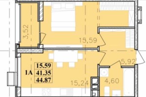 Продаж однокімнатної квартири в Одесі, на вул. Івана Франка 40, район Київський фото 2