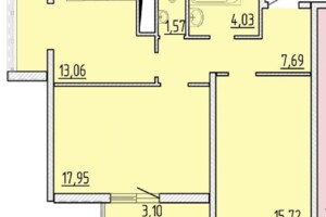 Продаж двокімнатної квартири в Одесі, на вул. Перлинна, район Київський фото 2