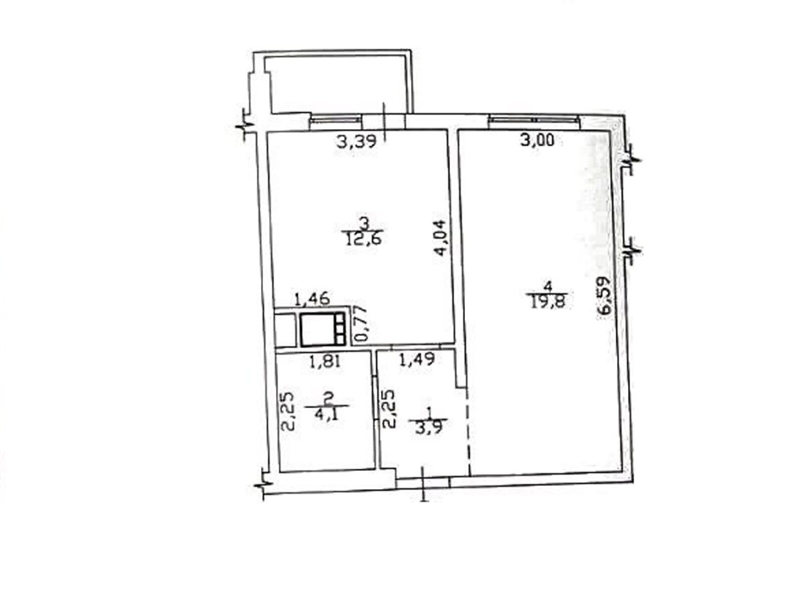 Продаж однокімнатної квартири в Одесі, на вул. Люстдорфська дорога, район Київський фото 1