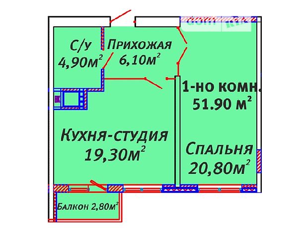 Продажа квартиры, 1 ком., Одесса, р‑н. Киевский, Люстдорфская дорога Продажа квартиры, 1 ком., Одесса, р‑н. Киевский, Люстдорфская дорога