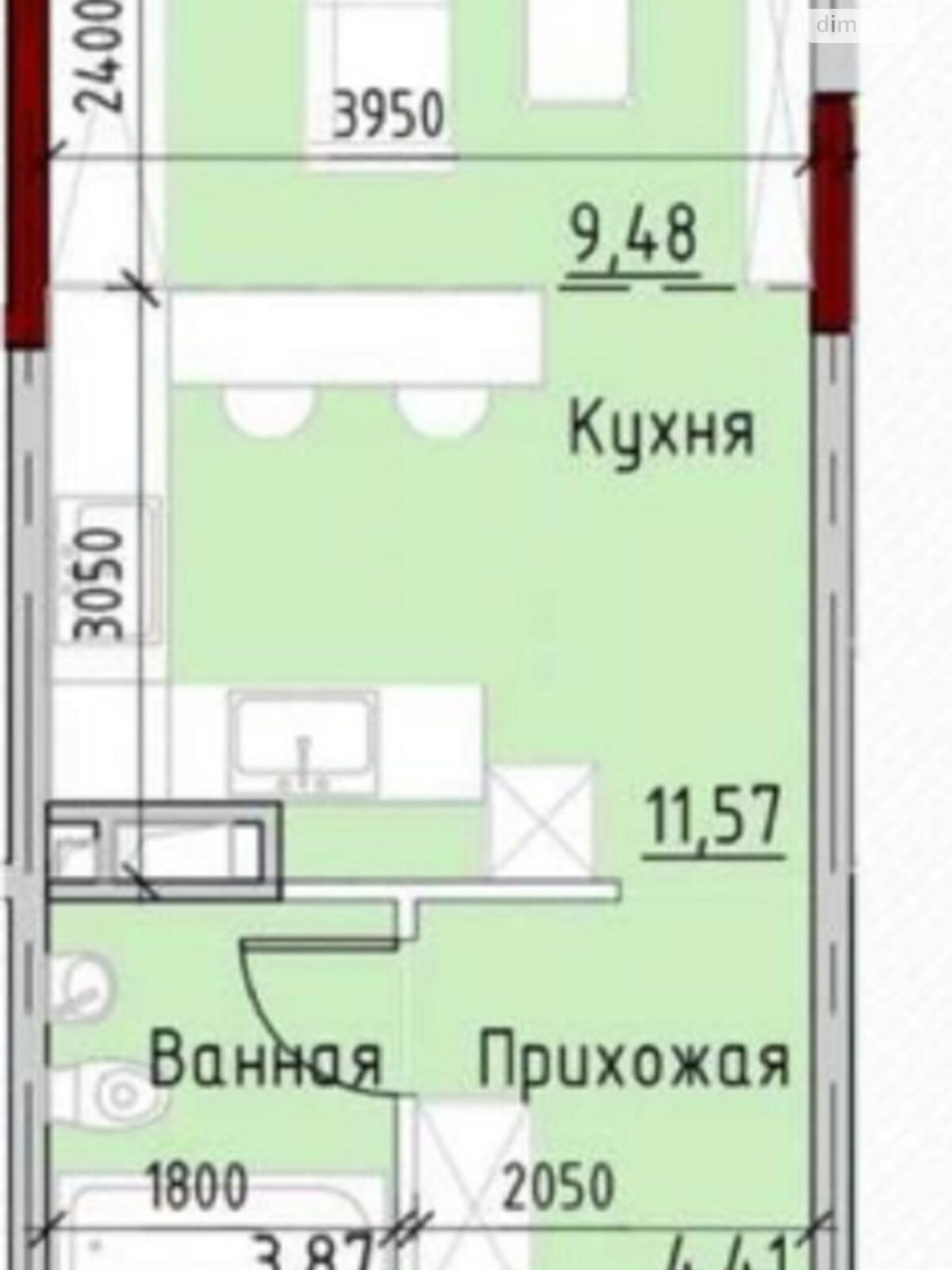 Продажа однокомнатной квартиры в Одессе, на пер. Маячный 7, район Большой Фонтан фото 1