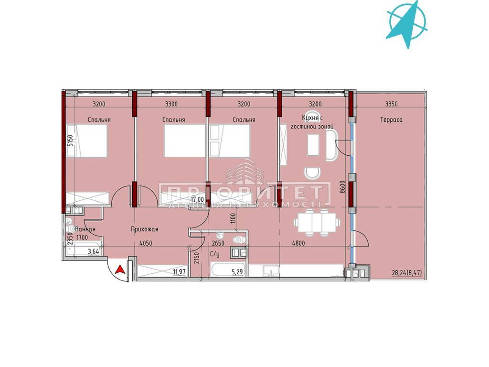 Продажа трехкомнатной квартиры в Одессе, на пер. Маячный, район Киевский фото 1 Продажа трехкомнатной квартиры в Одессе, на пер. Маячный, район Киевский фото 1
