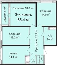 Продаж трикімнатної квартири в Одесі, на вул. Толбухіна, район Київський фото 2