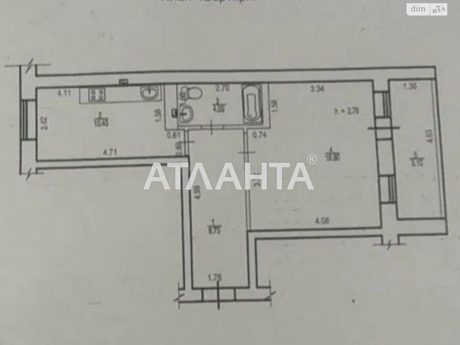 Продажа однокомнатной квартиры в Одессе, на ул. Центральная (Люстдорф), район Киевский фото 1