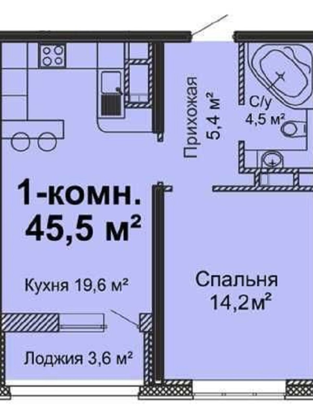 Продаж однокімнатної квартири в Одесі, на вул. Варненська 27, район Київський фото 1