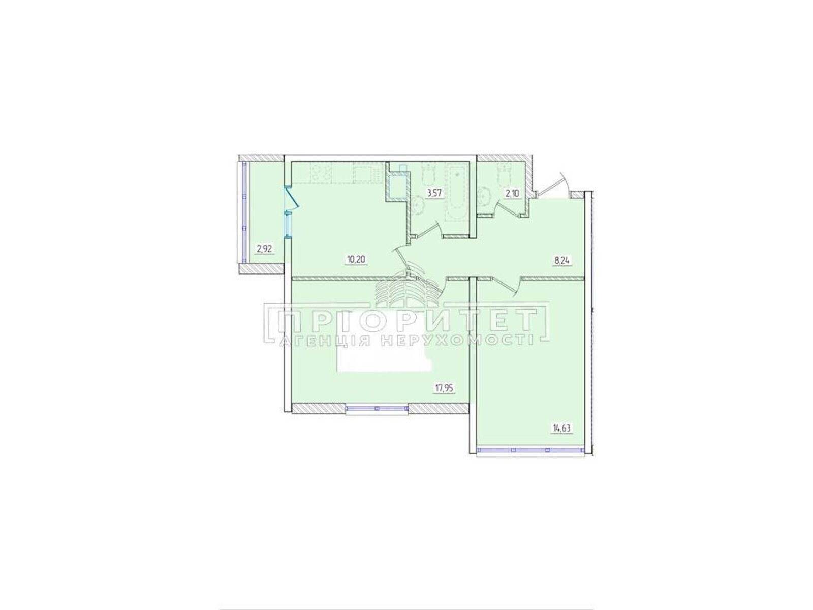 Продажа двухкомнатной квартиры в Лиманке, на ул. Жемчужная, район Киевский фото 1 Продажа двухкомнатной квартиры в Лиманке, на ул. Жемчужная, район Киевский фото 1