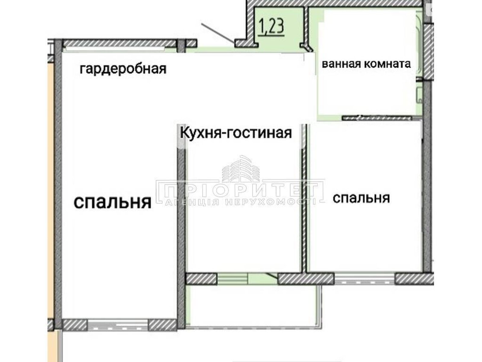 Продажа двухкомнатной квартиры в Одессе, на ул. Жемчужная, район Киевский фото 1