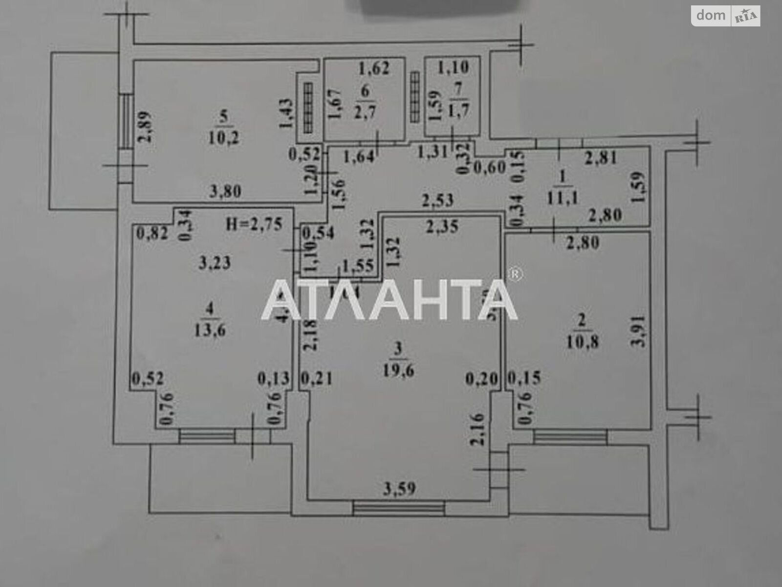 Продажа трехкомнатной квартиры в Одессе, на мас. Радужный 6, район Киевский фото 1