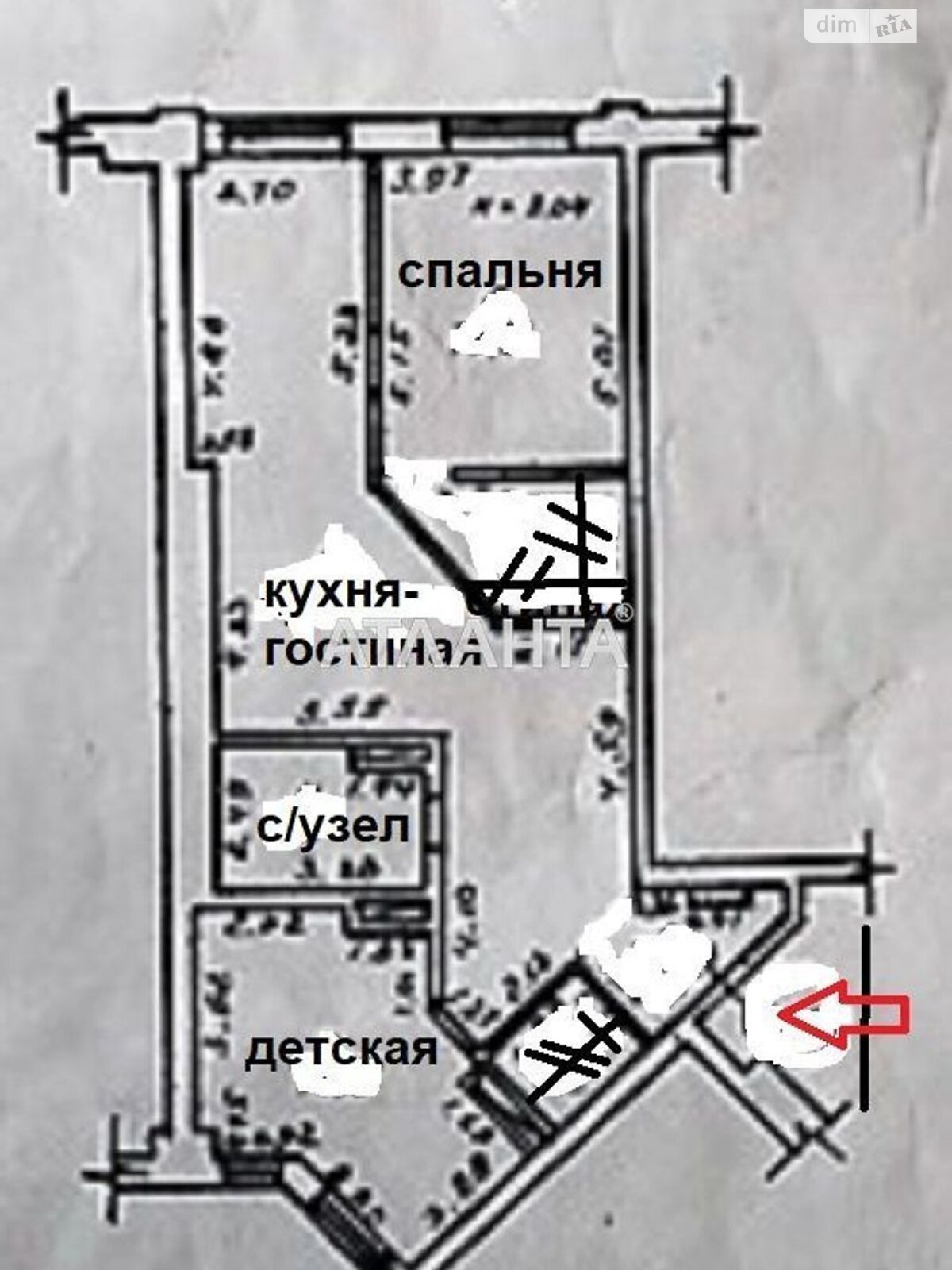 Продажа двухкомнатной квартиры в Одессе, на ул. Академика Королева 5/4, район Киевский фото 1