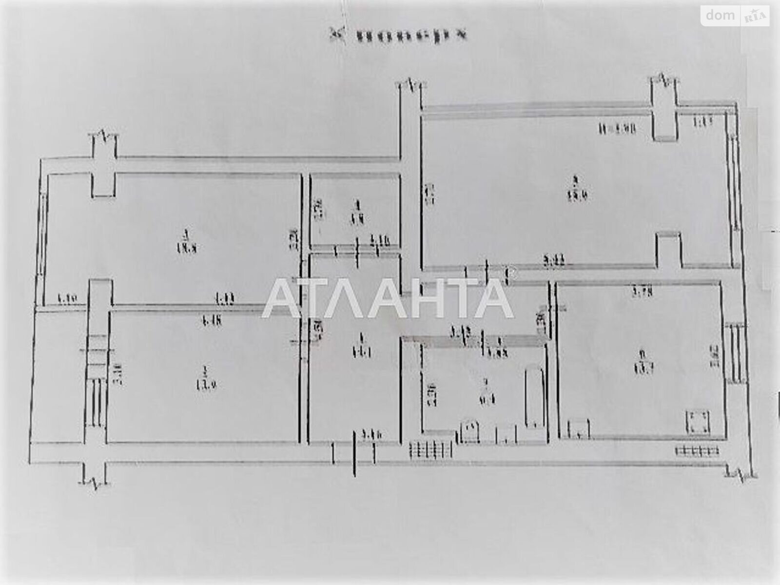 Продаж трикімнатної квартири в Одесі, на пров. Хвойний, район Хаджибейський фото 1