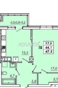 Продаж однокімнатної квартири в Одесі, на дор. Овідіопольська 32, район Хаджибейський фото 2