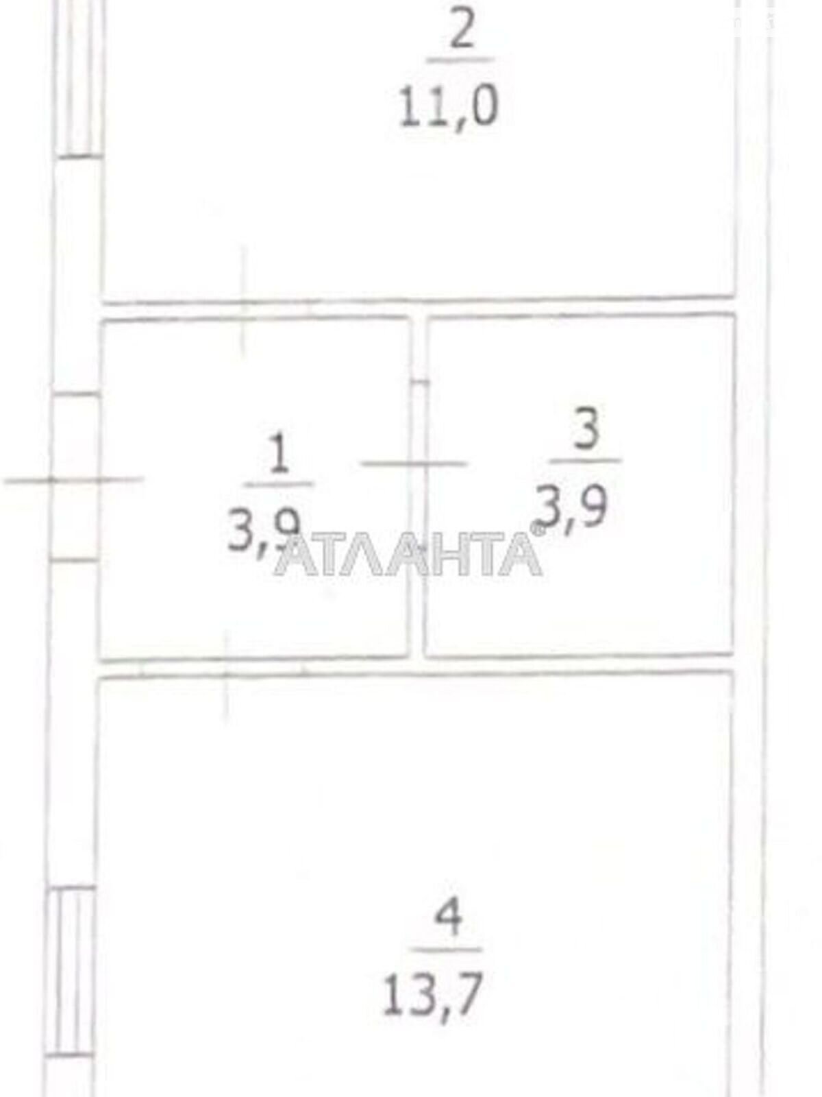 Продаж однокімнатної квартири в Одесі, на вул. Райдужна, район Хаджибейський фото 1