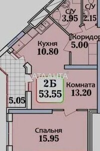 Продажа двухкомнатной квартиры в Одессе, на ул. Героев Крут, район Хаджибейский фото 2