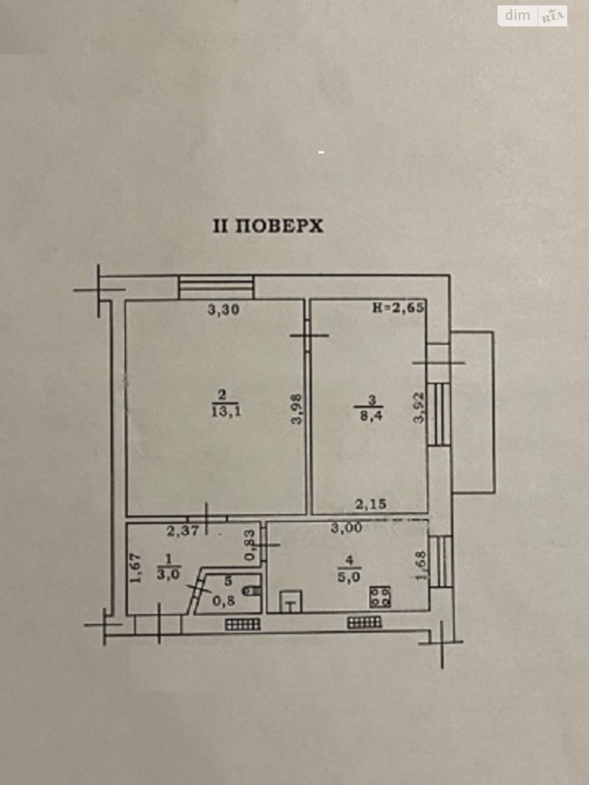 Продаж двокімнатної квартири в Одесі, на просп. Адміральський, район Малий Фонтан фото 1