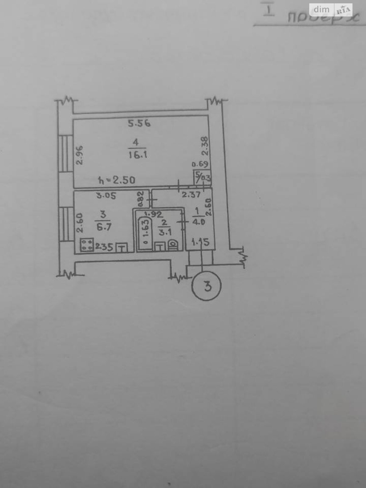 Продаж однокімнатної квартири в Одесі, на просп. Гагаріна 23/3, кв. 3, район Малий Фонтан фото 1