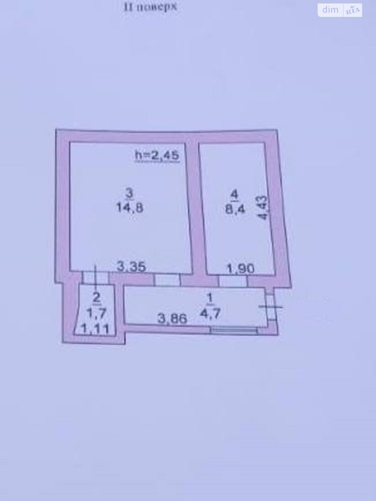 Продажа двухкомнатной квартиры в Одессе, на ул. Разумовская 44, район Молдаванка фото 1