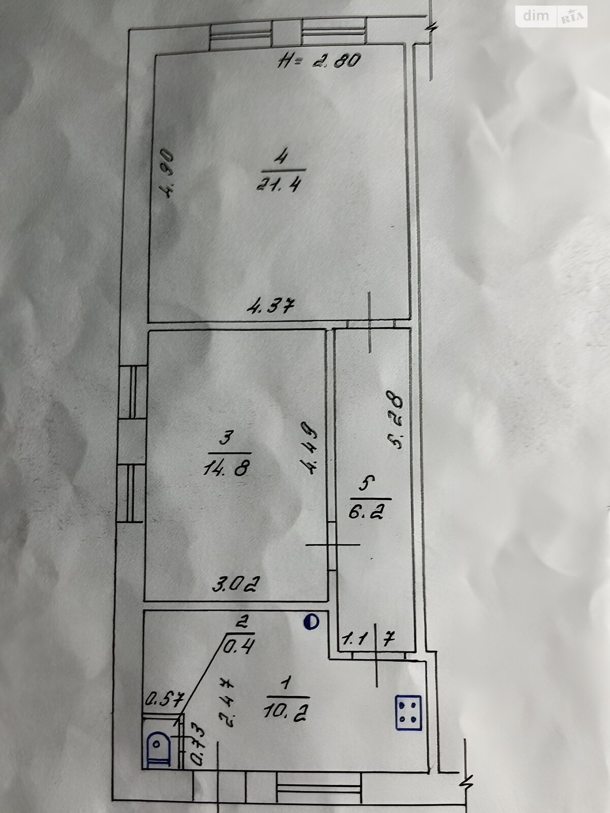 Продаж двокімнатної квартири в Одесі, на вул. Богдана Хмельницького, район Молдаванка фото 1