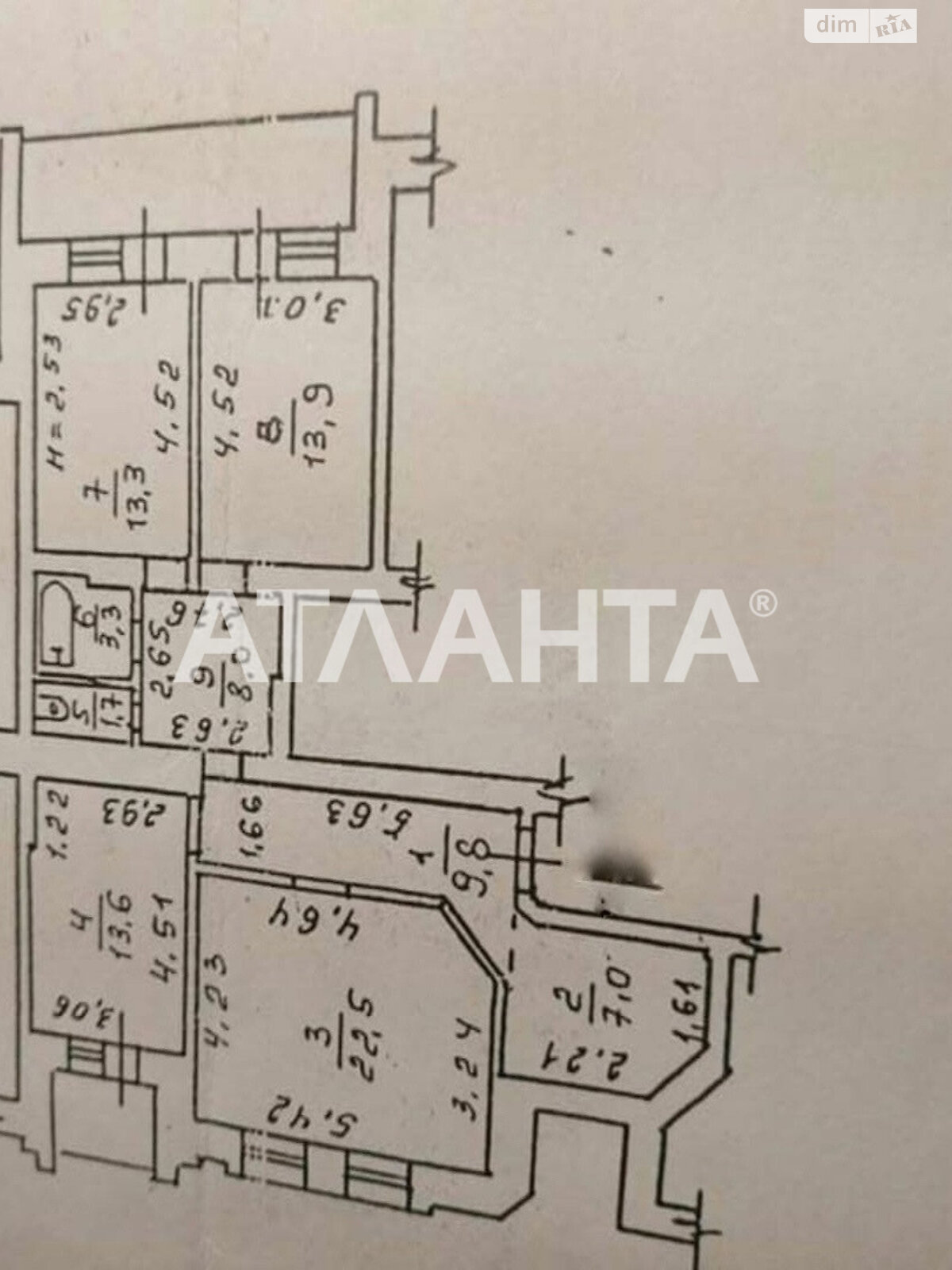 Продаж трикімнатної квартири в Одесі, на вул. Комітетська, район Молдаванка фото 1 Продаж трикімнатної квартири в Одесі, на вул. Комітетська, район Молдаванка фото 1
