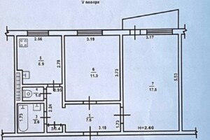 Продажа двухкомнатной квартиры в Одессе, на просп. Добровольского, район Пересыпский фото 2