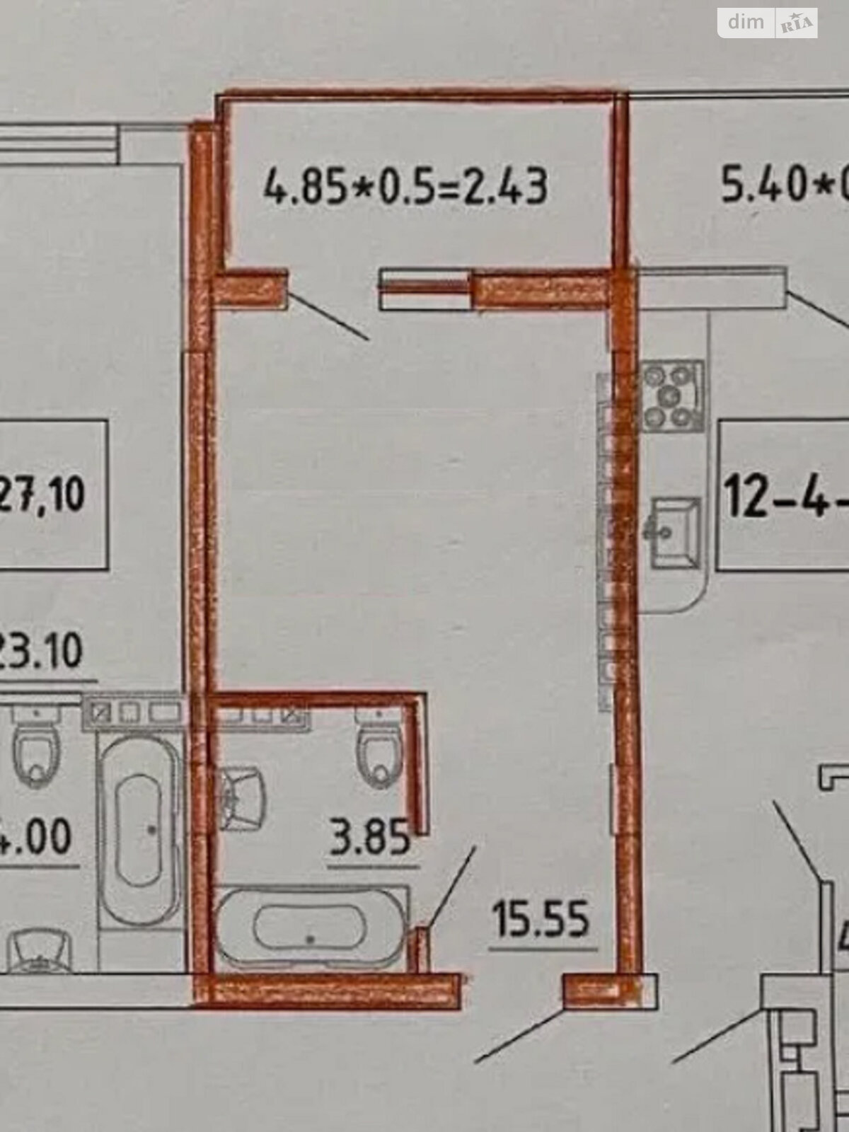 Продаж однокімнатної квартири в Одесі, на вул. Владислава Бувалкіна, район Пересипський фото 1