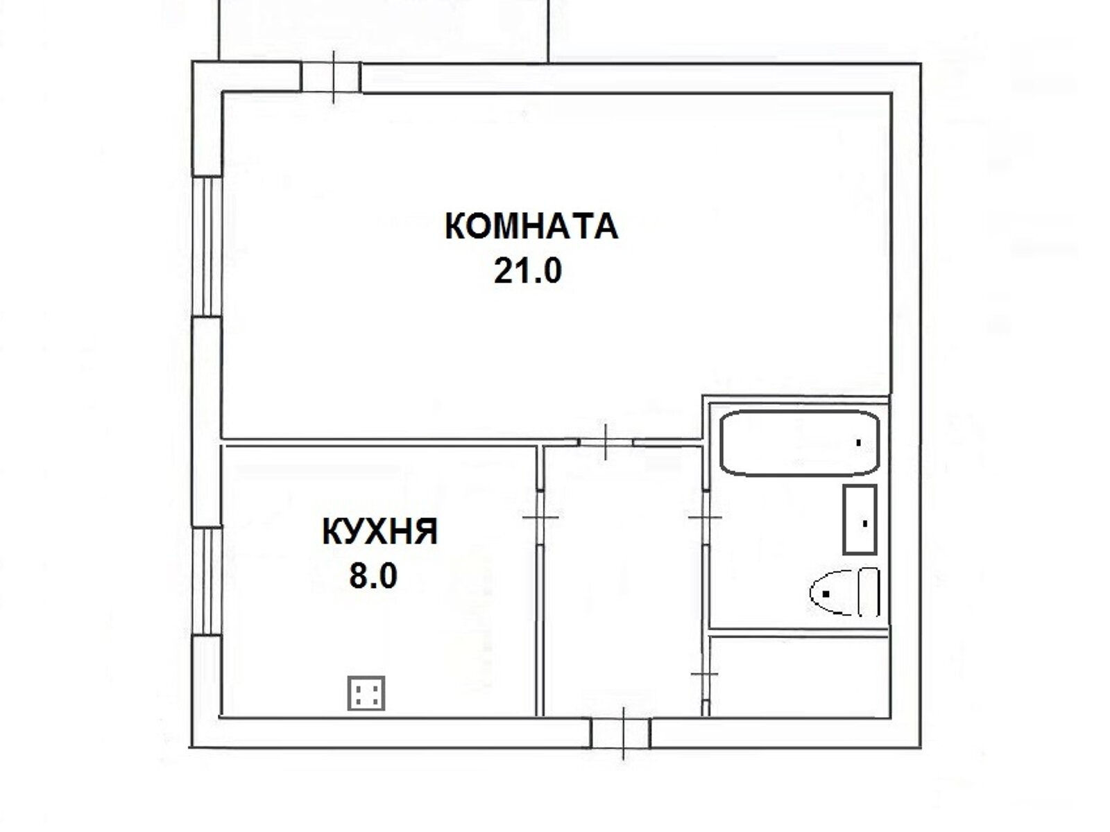 Продаж однокімнатної квартири в Одесі, на вул. Владислава Бувалкіна, район Пересипський фото 1