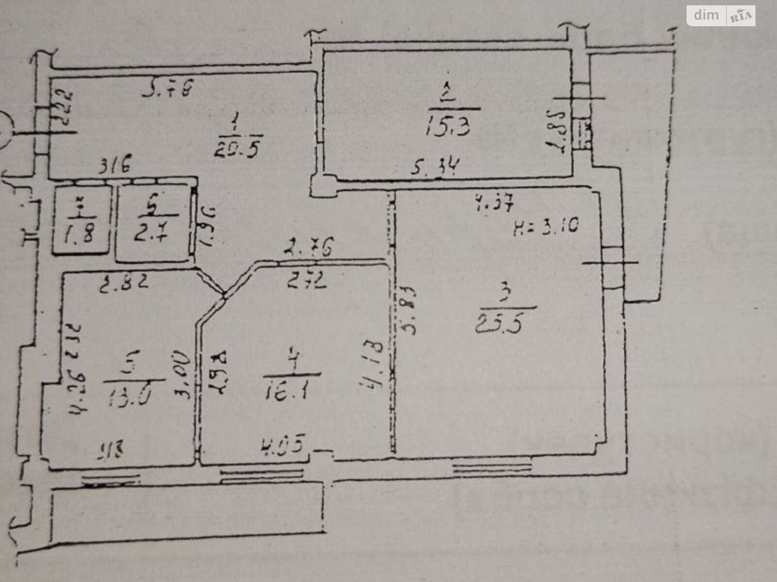 Продажа трехкомнатной квартиры в Одессе, на ул. Артура Савельева 4, кв. 6, район Приморский фото 1