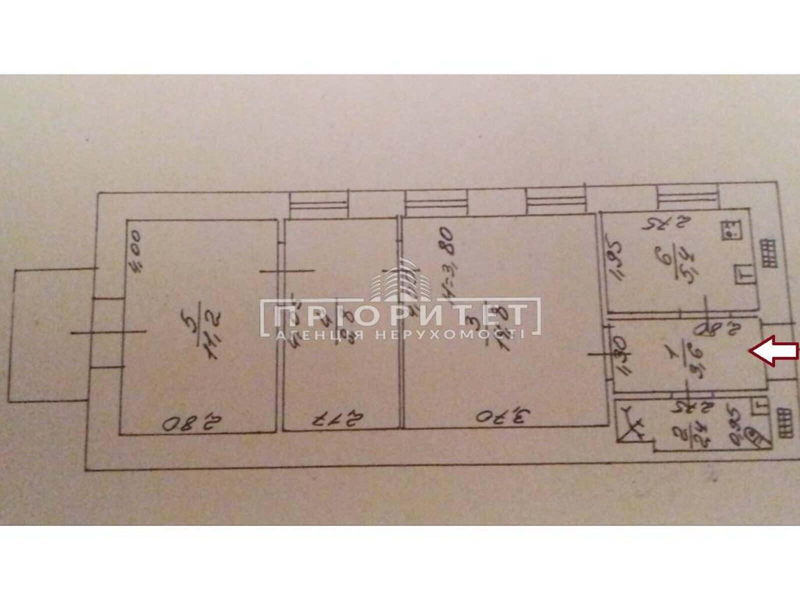 Продажа трехкомнатной квартиры в Одессе, на ул. Базарная, район Приморский фото 1