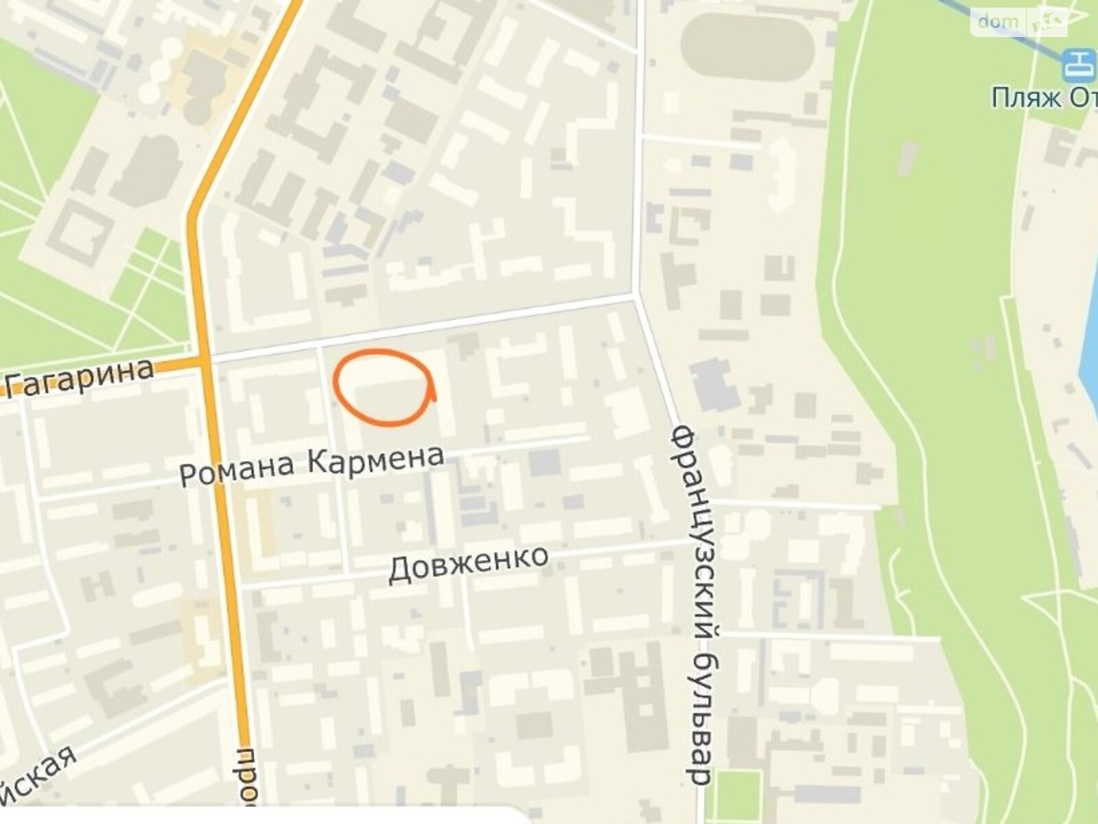 Продаж однокімнатної квартири в Одесі, на просп. Гагаріна 0, район Приморський фото 1