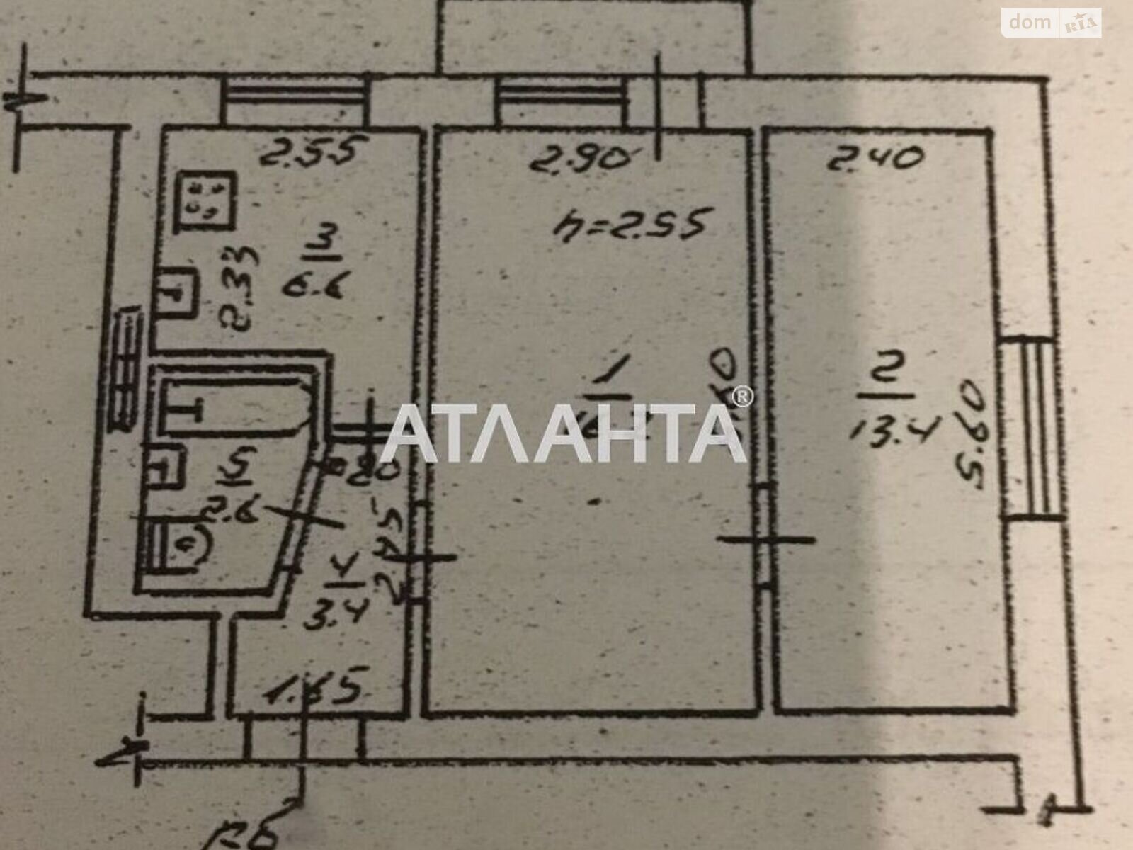 Продажа двухкомнатной квартиры в Одессе, на ул. Черноморская, район Приморский фото 1