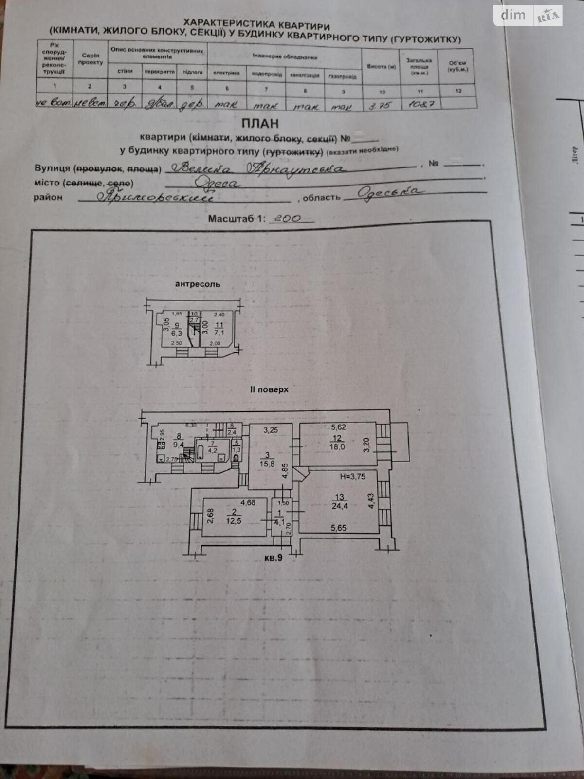 Продажа трехкомнатной квартиры в Одессе, на ул. Большая Арнаутская, район Приморский фото 1