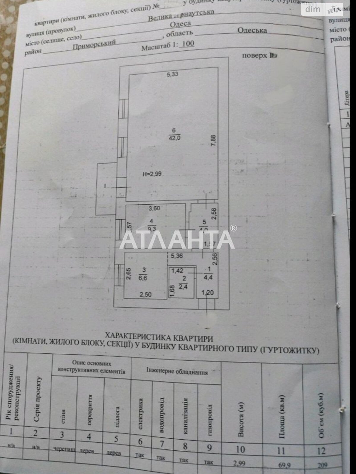 Продаж трикімнатної квартири в Одесі, на вул. Велика Арнаутська, район Приморський фото 1