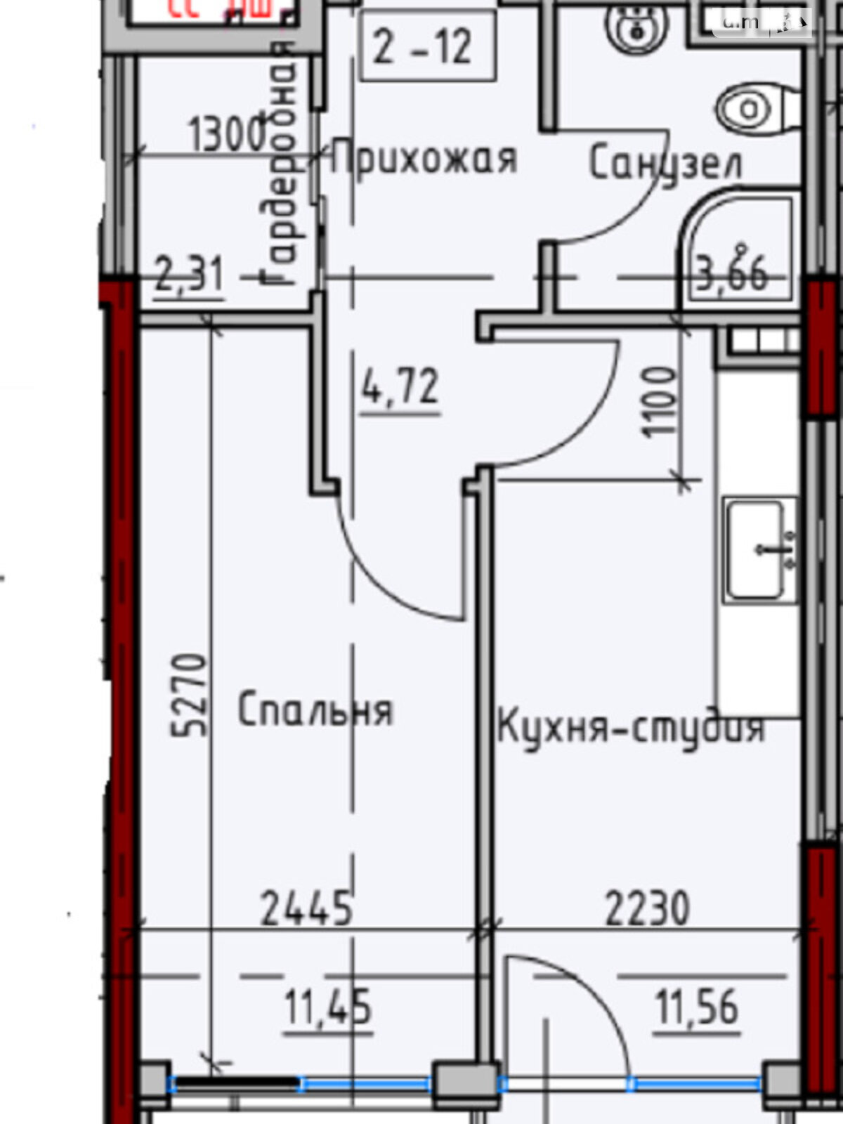 Продаж однокімнатної квартири в Одесі, на вул. Дмитрія Донського, район Київський фото 1