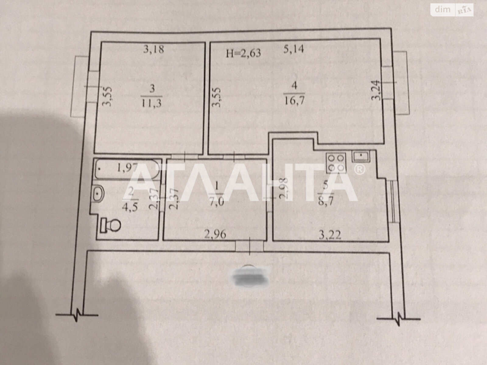 Продажа двухкомнатной квартиры в Одессе, на ул. Дмитриевская, район Приморский фото 1 Продажа двухкомнатной квартиры в Одессе, на ул. Дмитриевская, район Приморский фото 1