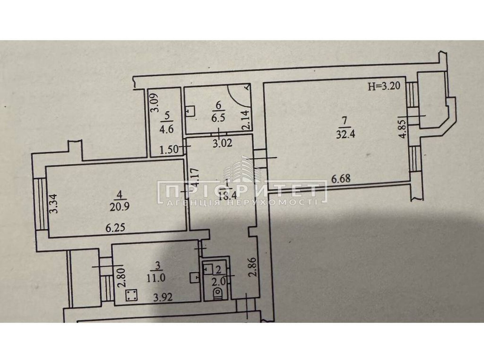 Продажа двухкомнатной квартиры в Одессе, на ул. Довженко, район Приморский фото 1