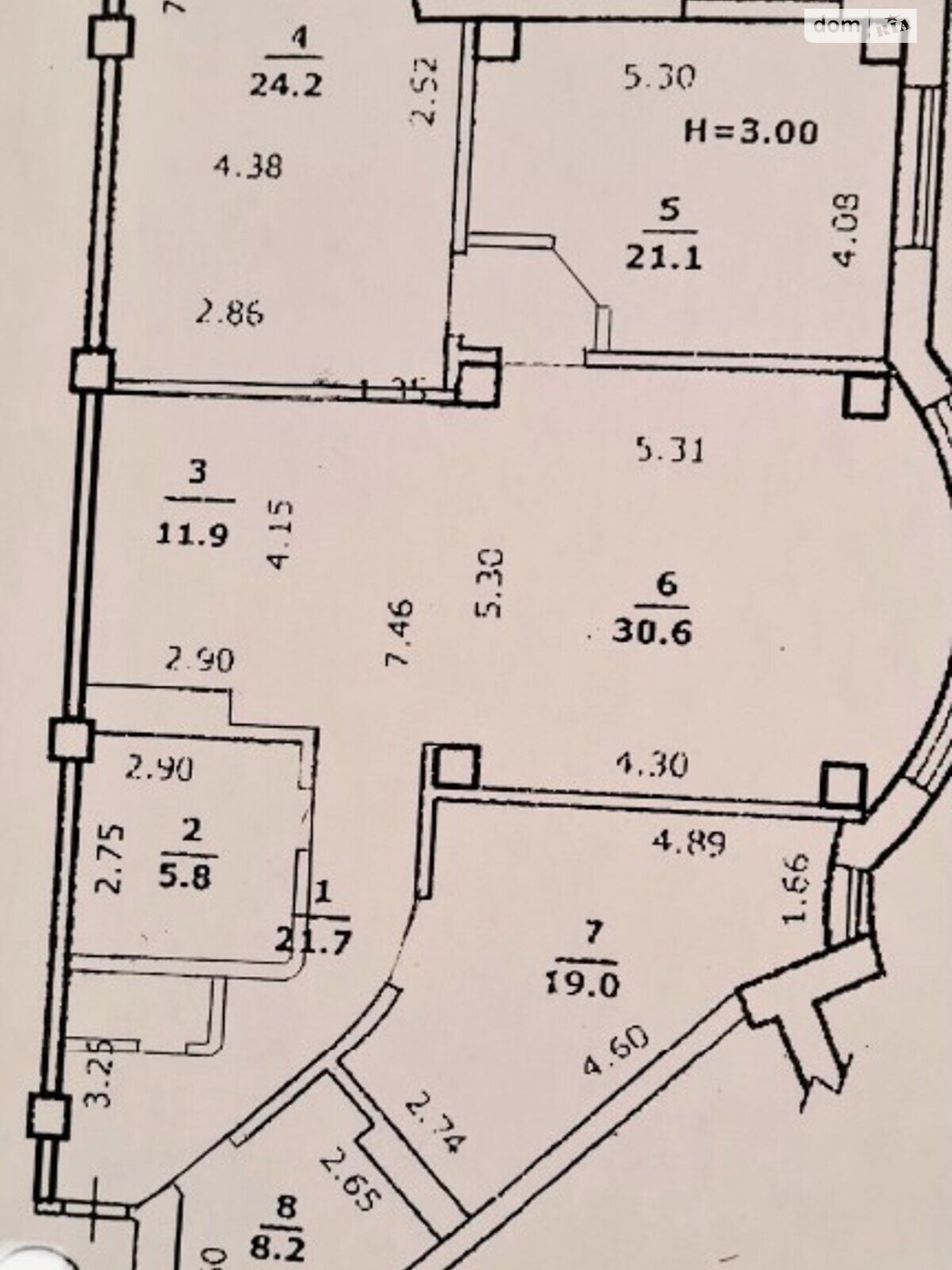 Продажа трехкомнатной квартиры в Одессе, на просп. Шевченко, район Приморский фото 1